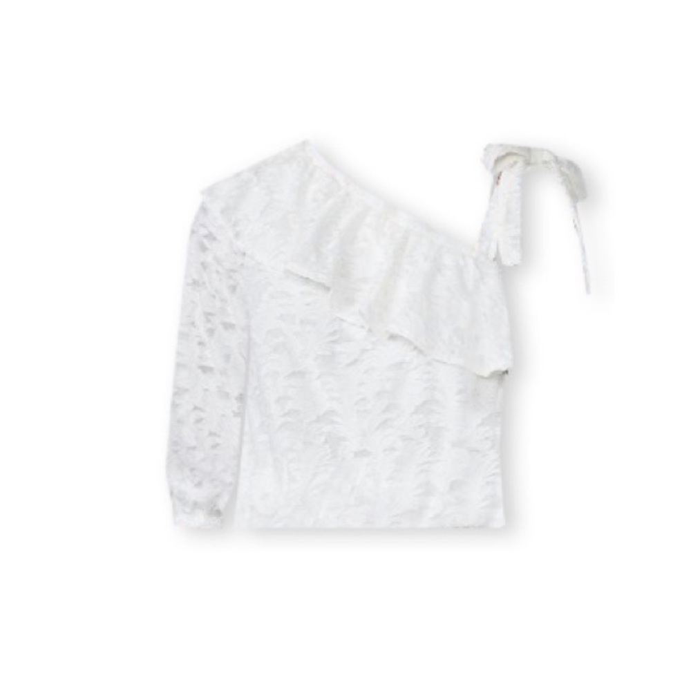 One shoulder tie strap top LC by Lauren Conrad